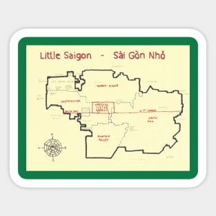 Little Saigon Sticker